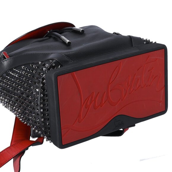 Christian Louboutin Explorafunk Backpack Black Red Leather Studded main image 7